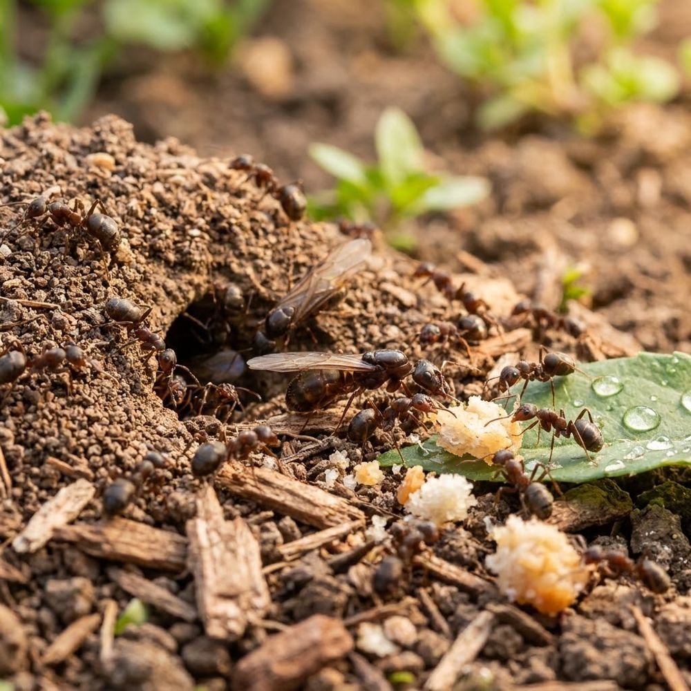 Black Garden Ants